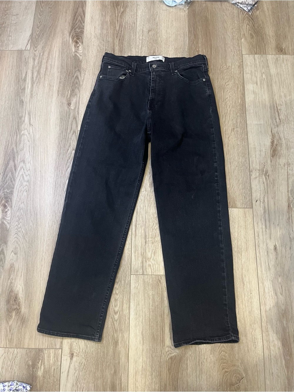 Hollister Black Baggy Jeans